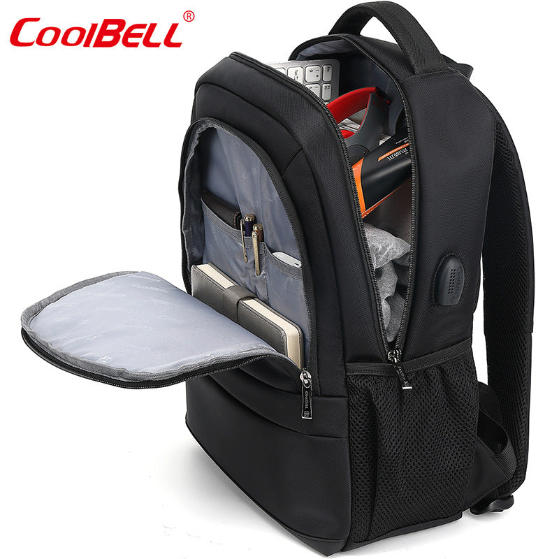 Men's Large Capacity Waterproof Computer For Business Backpacks