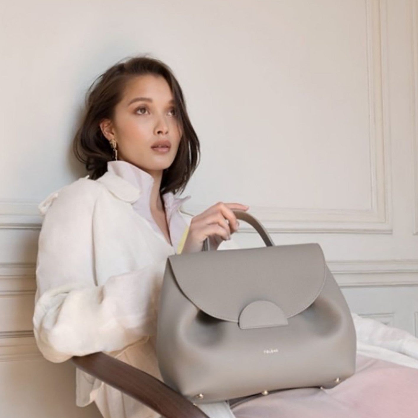 Popular Genuine Leather Smiling Face Design Bags