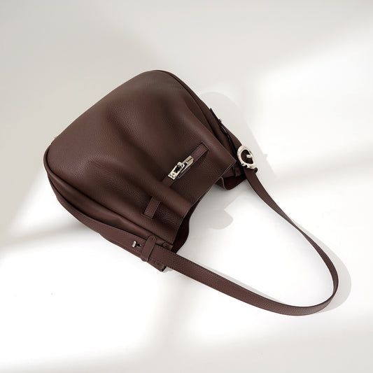 Women's Large Capacity Niche Genuine Leather High-grade Shoulder Bags
