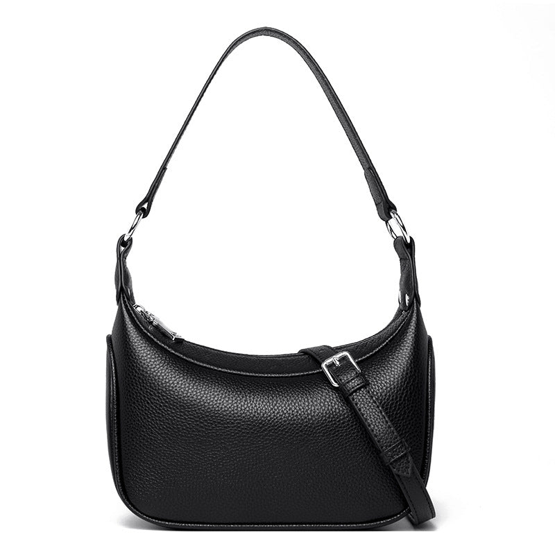 Women's Genuine Leather Niche Underarm High-grade First Shoulder Bags