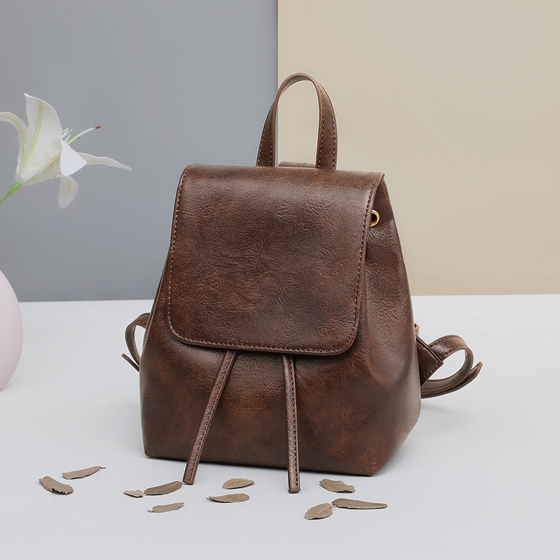 Female Vintage Versatile College Junior High Backpacks