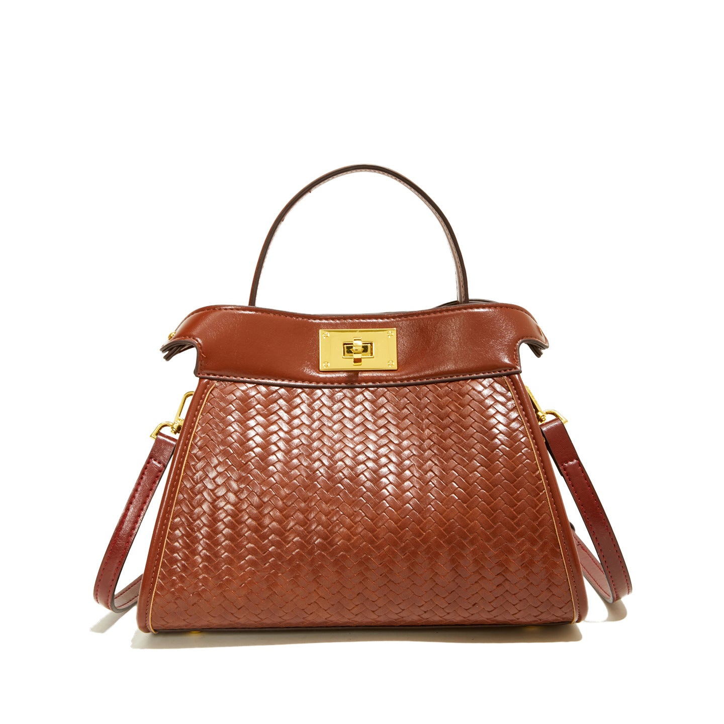 Women's Embossed Design Fashion High-grade Large Handbags