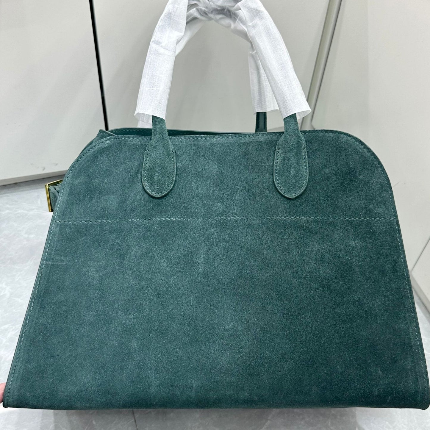 Women's Portable Frosted Suede Minimalist Niche Large Bags