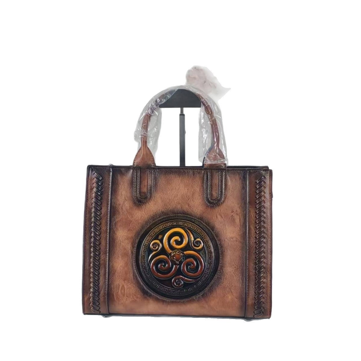Fashionable Retro Ethnic Style Painted Handmade Handbags