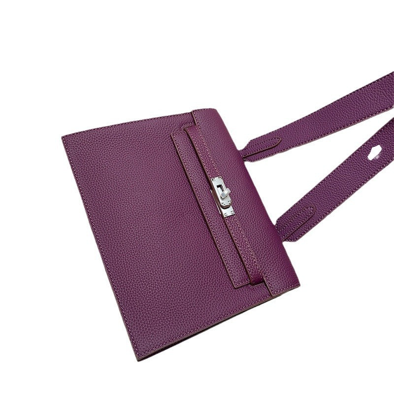 Women's Genuine Leather Kelly Dancing Fashion Strap Crossbody Bags