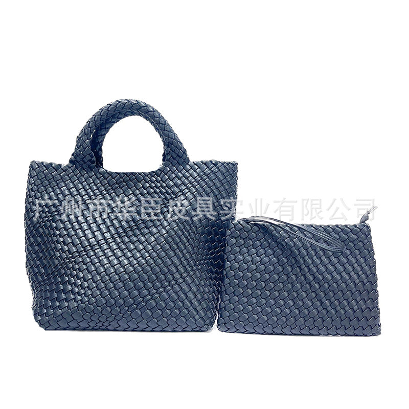 Women's Wind Woven Large Capacity Composite Fashion Handbags