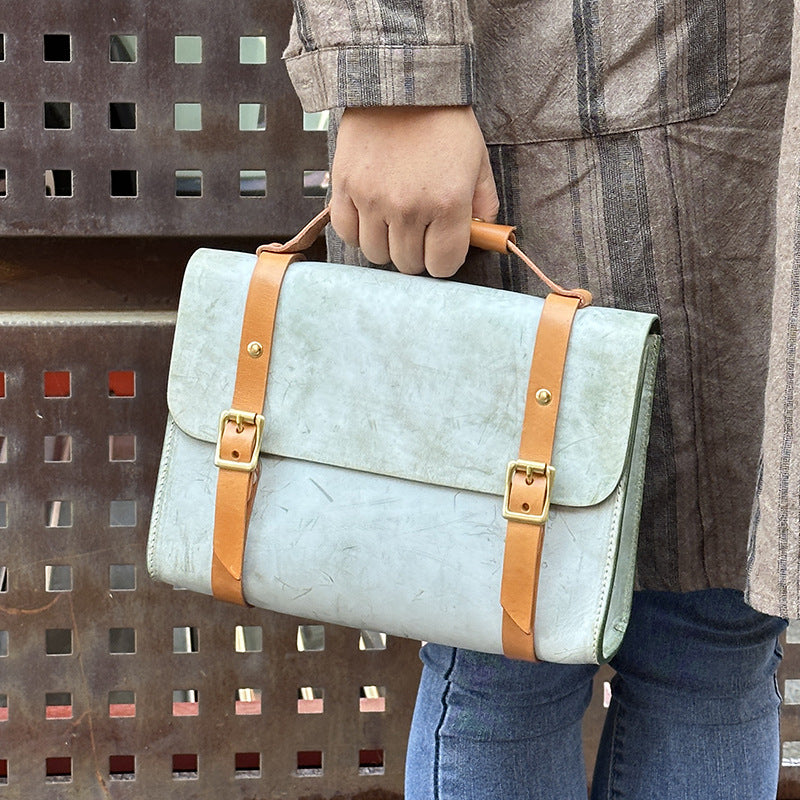 Women's & Men's & Retro Mori College Style Mist Shoulder Bags