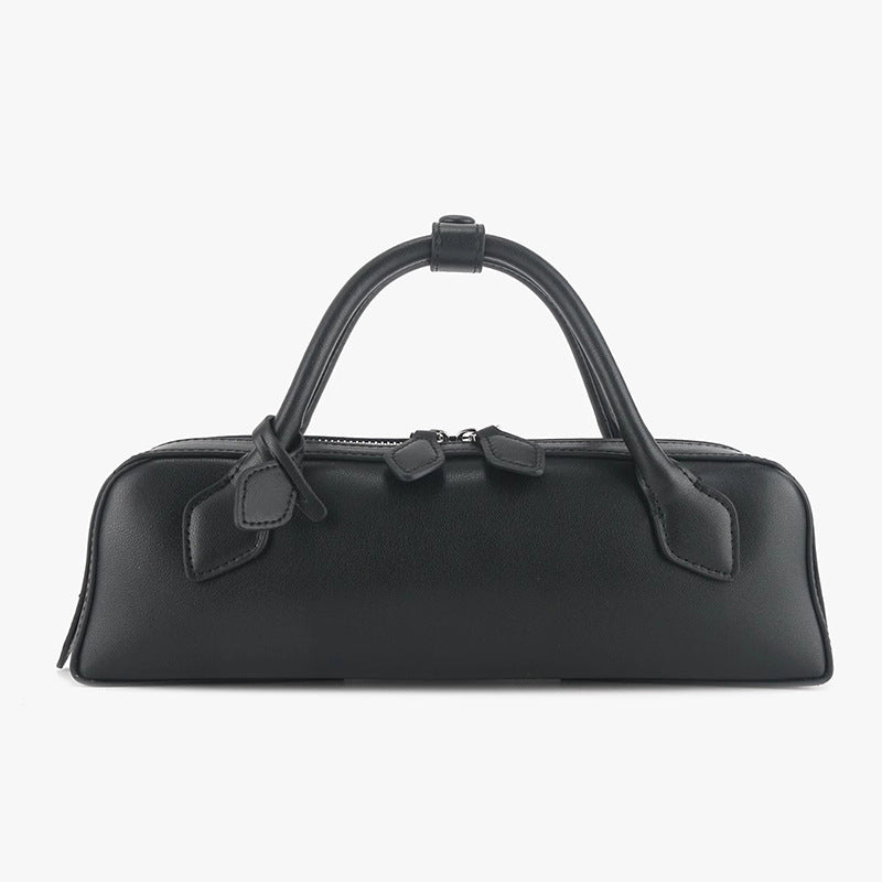 Women's Leather Baguette Fashion First Layer Shorts Bags