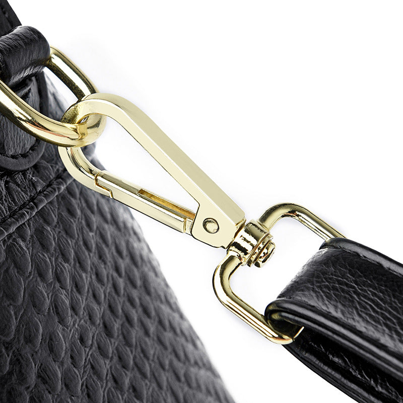 Women's Fashion Embossed Crocodile Pattern Big Bags