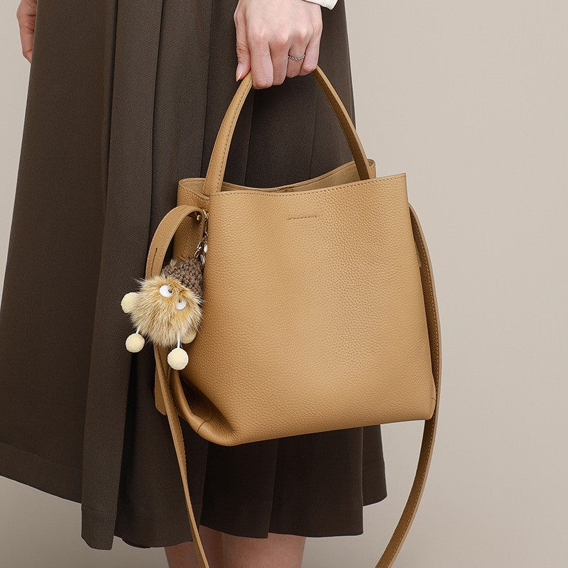 Women's Genuine Leather Large Capacity High-grade Hand Shoulder Bags