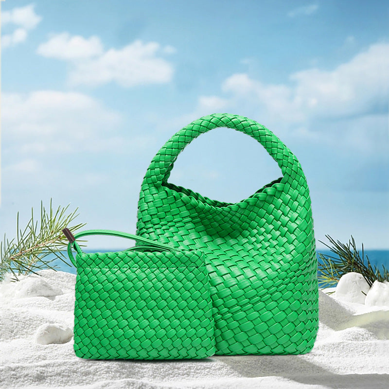 Design Woven Vegetable Basket Fashion Trendy Handbags