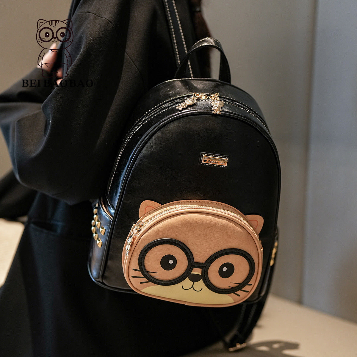 Source Simple Portable Large Capacity Cartoon Backpacks